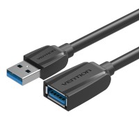 Masquedardos Cablu USB 3.0 cu conectori USB-mascul la USB-fema 2m Vas-a45-b200