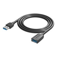 Masquedardos Cablu USB 3.0 cu conectori USB-mascul la USB-fema 2m Vas-a45-b200