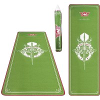 Masquedardos Bodenschutz Bulls Carpet Dart Mat Green 241 X 80 Cm 67840