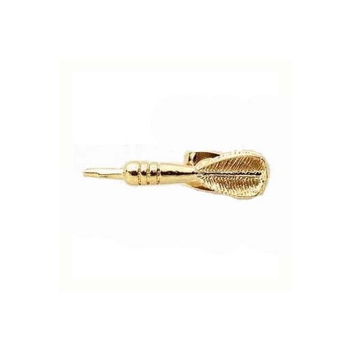 Masquedardos Gold Dart Pin