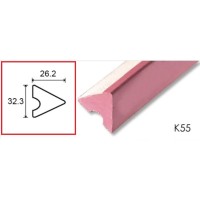 Masquedardos Banda Goma Billar Americano K55 Tira 1.22 Metro 33mm 29040.