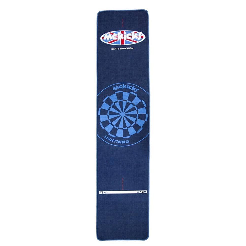 Masquedardos Floor Protector Dart Mat Mckicks Blue Mk-67806