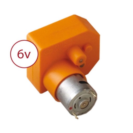 Masquedardos Billar motor Sam 6v Bison Orange 12190