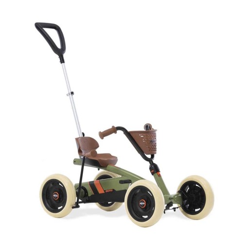 Masquedardos Pedal car with push bar Berg Buzzy Retro 2 in 1 green Be24.32.02.00