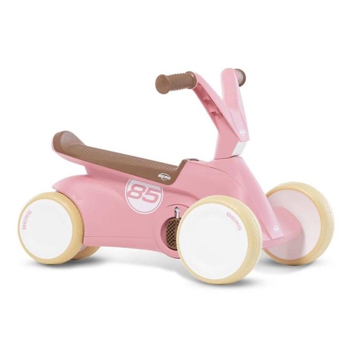 Masquedardos Berg Go Retro Pink Andador Evolutivo A Carro De Pedal Be24.50.07.00