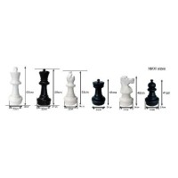 Masquedardos Giant chess game with Lona board Ma900800