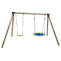 Masquedardos Square wooden swing Masgames It 's Akina Ma700058