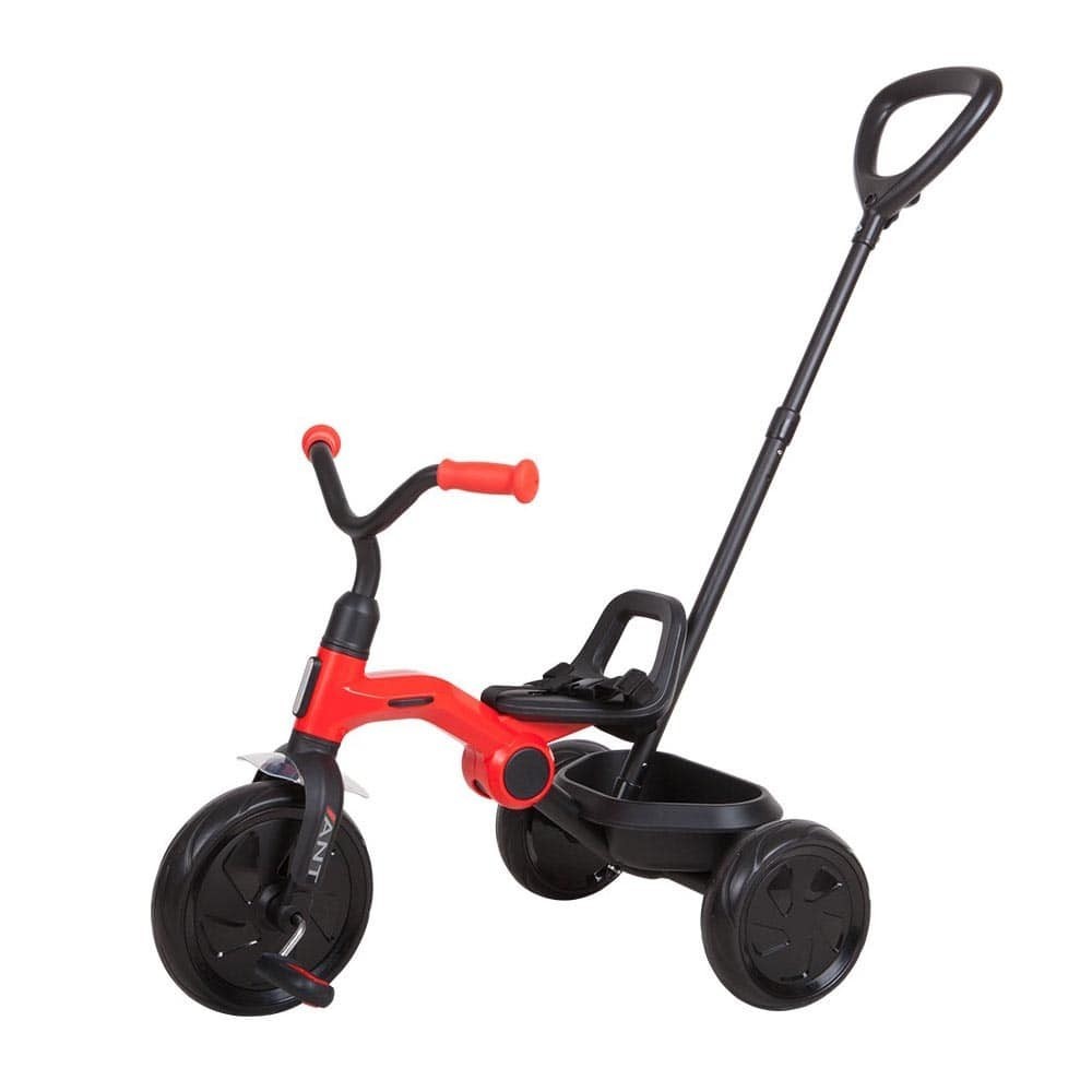 Masquedardos Folding Tricycle Ant Plus Red With Push Bar Qplay T440