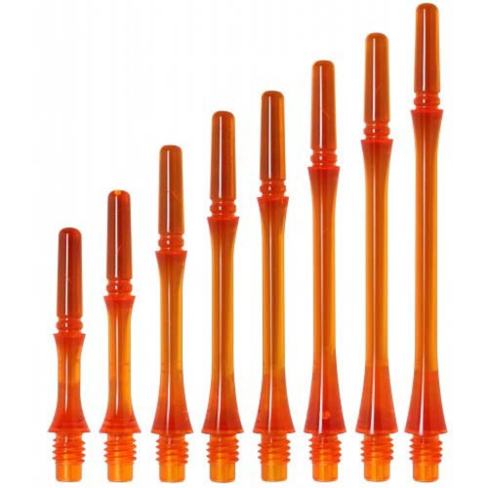 Masquedardos Cañas Fit Shaft Gear Slim Giratoria Naranja Talla 7