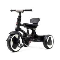 Masquedardos Tricycle à Pedales Qplay Rite Plegable Noir S386