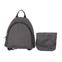 Masquedardos Triciclo A Pedales Evolutivo Qplay Nova Air Plegable Gris Con Set De Bolsas T590