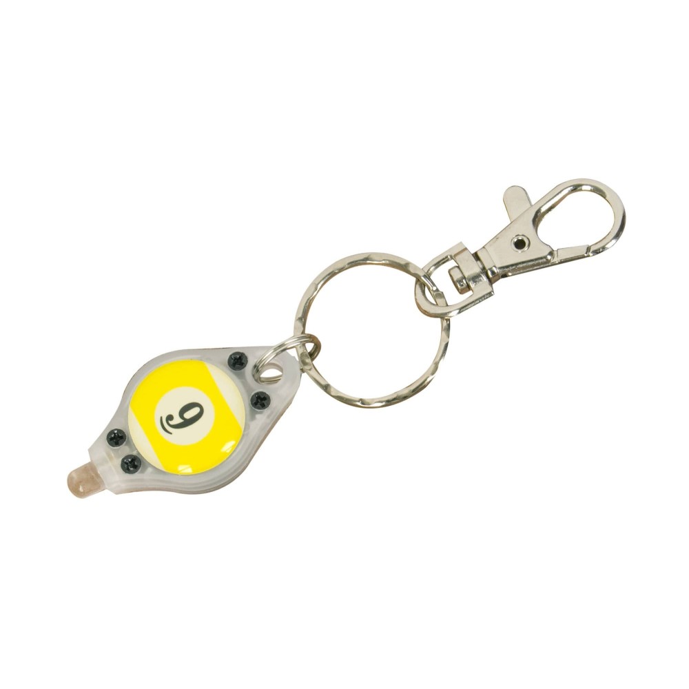 Masquedardos Keychain with Led Light With Ball Design Nine 40107009