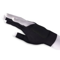 Masquedardos Handschuhe Billar Poison Glanz Glove 3 Finger Black Red S/m Reiter 45196003