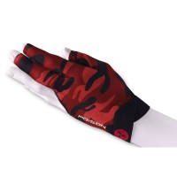 Masquedardos Biljarska rukavica Poison Camo Glove 3 Finger Black Red S/m Desno 45196003