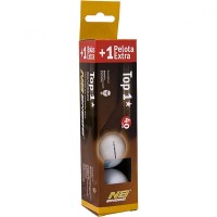Masquedardos Box 3+1 Ping Pong balls Enebe Top 1 white 845497