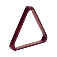 Masquedardos Triangolo da biliardo in legno di mogano per palline da 52,4 mm 70112520