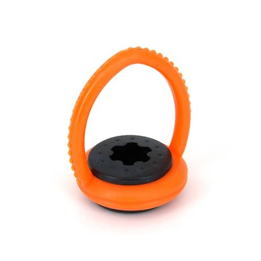 Masquedardos Поддръжка за гумена щека, PVC, оранжево-черно 45161000