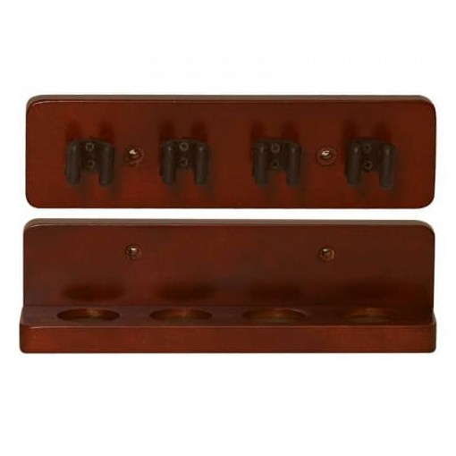 Masquedardos Cutie pentru tacuri din lemn de culoare mahon 4 tacuri 17603