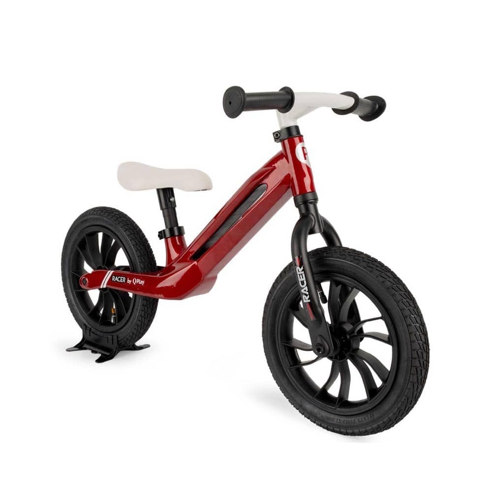 Masquedardos Zásuvky Qplay Tech Balance Bike Impact s červenými pneumatikami T601