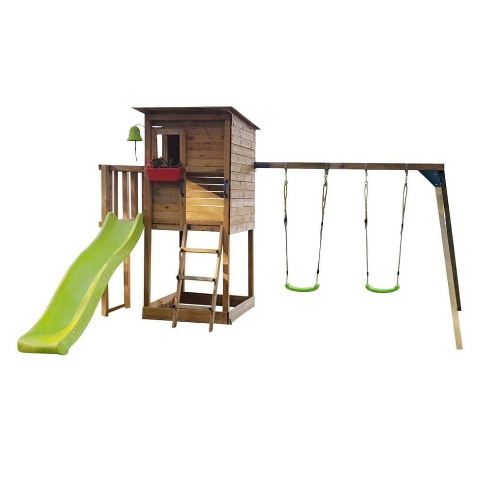 Masquedardos Children's park Masgames Tag L with double swing Ma700305