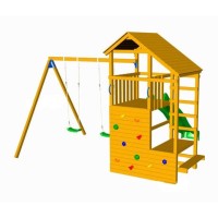 Masquedardos Children's park Masgames Teide Xl with individual swing Ma700104