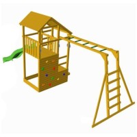 Masquedardos Children's park Masgames Teide Xl with Monkey Staircase Ma700102