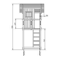 Masquedardos Kinderpark Masgames Beach Hut Xl Ma802301