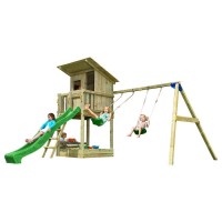 Masquedardos Children's park Masgames Beach Hut XL with Double Swing Ma821301