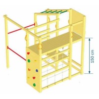 Masquedardos Children's park Masgames Crossfit Xl with toboggan Ma802901