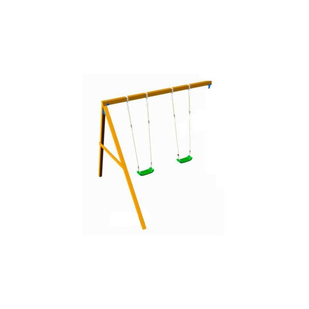 Masquedardos Double swing supported for playground 1.20 Alt Masgames Ma700150