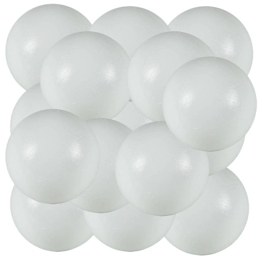 Masquedardos White Polyethylene Foosball Ball 16gr 33mm 15 Units