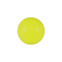 Masquedardos Pallone da calcio in polietilene giallo 16gr 33mm 9 unità