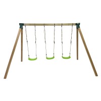 Masquedardos Square wooden swing Masgames Nori with face to face swing Ma700061