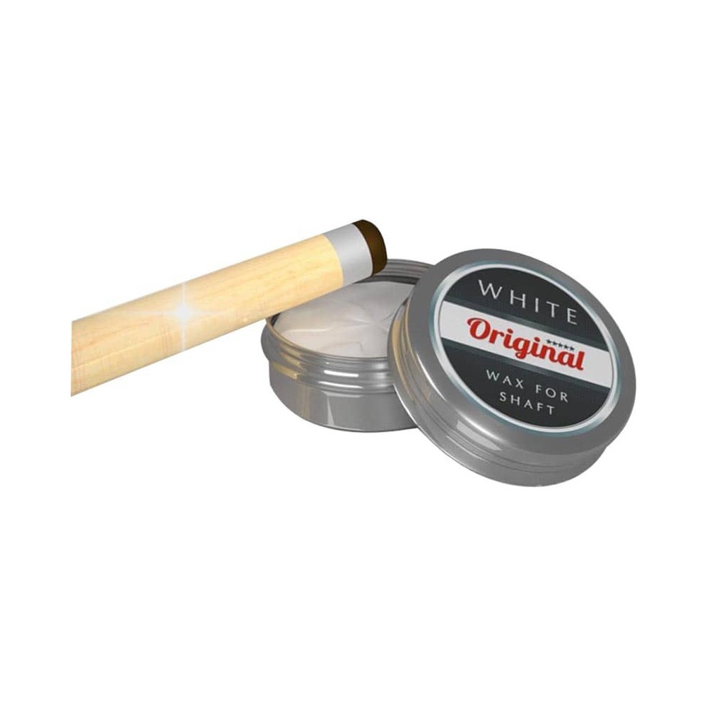 Masquedardos White wax Original For Tacos of Billiards 02309