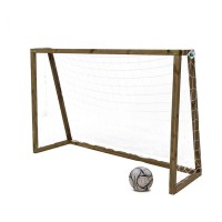 Masquedardos Portería De Fútbol De Madera Xl Ma209017