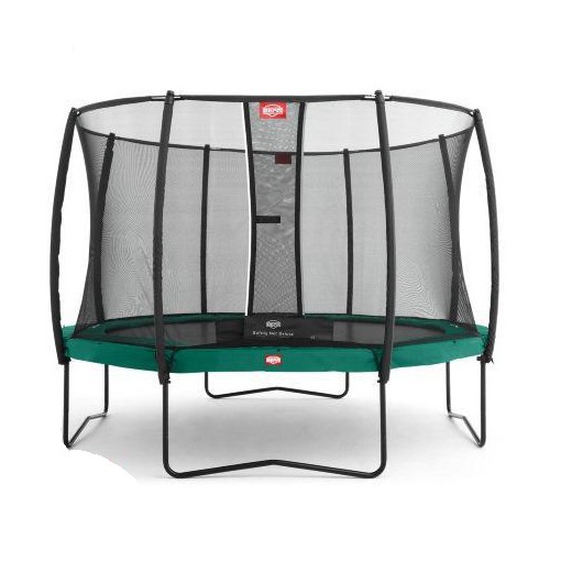 Masquedardos Cama Elástica Berg Champion 380 Green + Red Deluxe Be35.42.01.02