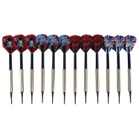 Masquedardos Pack Dart Point Plastic Includes 12 Darts + 200 Points