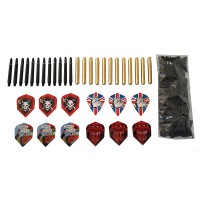 Masquedardos Pack Dart Point Plastic Includes 12 Darts + 200 Points