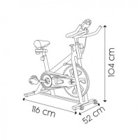 Masquedardos Bicicleta Spinning Serie 700 Keboo Fitness Kkb030