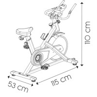 Masquedardos Ammattipyörä Spinning Series 900 Keboo Fitness Kkb035