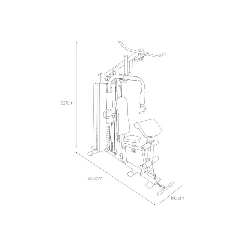 Multiestación de musculación KEBOO Serie 900 - AGUAS DE HISPANIA