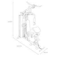 Masquedardos Multi station of the 900 series Keboo Fitness Kkh001