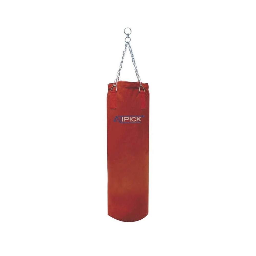 Masquedardos Sacco da boxe in tela, sospensione per catena 120 x 40 cm braccio21607