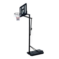 Masquedardos Canestro da basket regolabile in altezza da 2,30 a 3,05 cm Pl1240