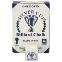 Masquedardos Chalk Billar Silver Cup White 12 United 7517