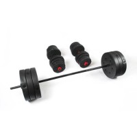 Masquedardos Juego De Barra Y Pesas 93kg Serie 300 Keboo Fitness Kkbm005