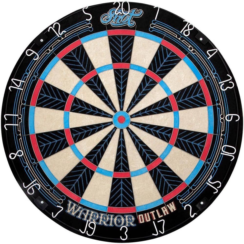 Masquedardos Diana Tradicional Shot Warrior Outlaw Dartboard Sh-sb3021