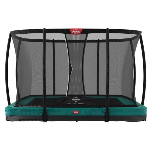 Masquedardos Cama Elástica Berg Inground Ultim Champion 330 Green + Red Deluxe Be32.33.73.71