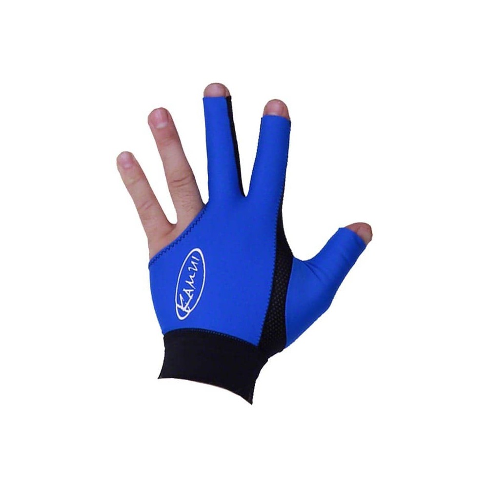 Masquedardos Billiard Glove Kamui Glove Quick Dry Blue M Right-Handed