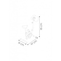 Masquedardos Statisches Fahrrad der Friction Serie 300 Keboo Fitness Kkb005